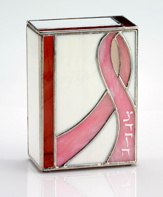 cancer research ribbon. breast cancer research.