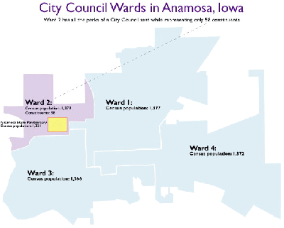 Wards of Anamosa, Iowa